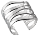 christofle cuff bracelet rivage  sterling silver 3