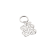 christofle Sterling Silver Key Chain LP - Louis Philippe 