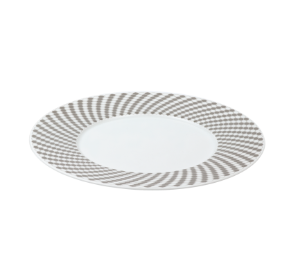 Porcelain Dessert plate - Grey