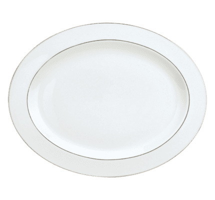 christofle oval platter albi  porcelain 1