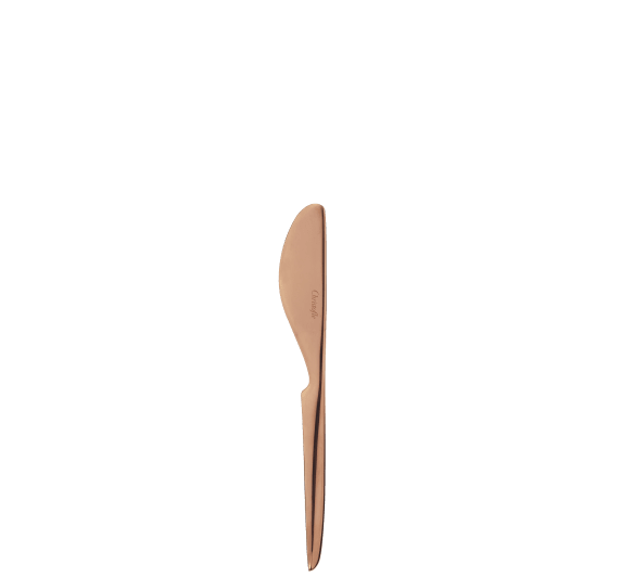 christofle copper stainless steel butter spreader 1