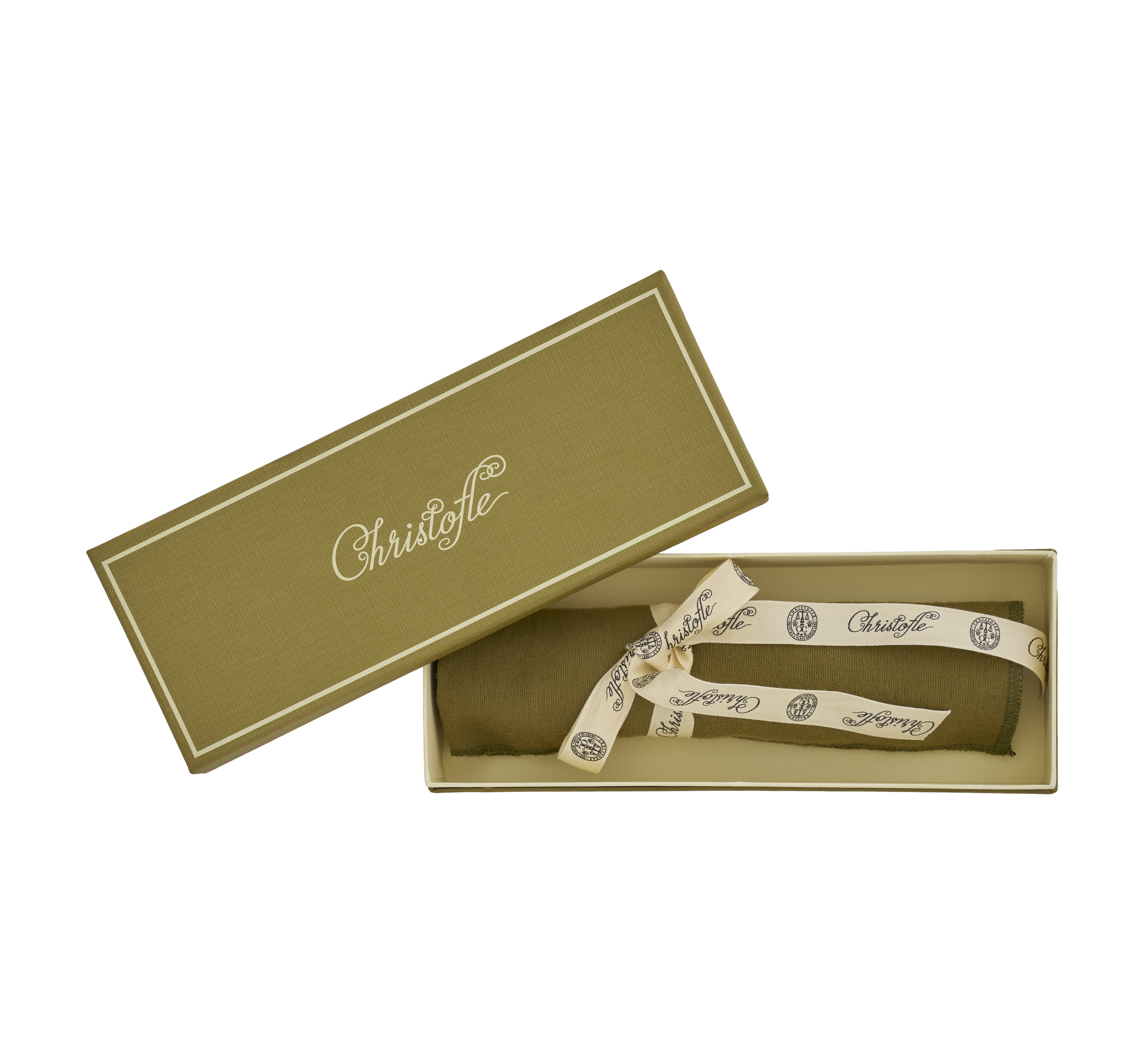 christofle la trousse - 4 couverts taille intermédiaire en métal argenté  6