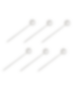 Set of 6 cocktail picks Oh de Christofle  Stainless steel