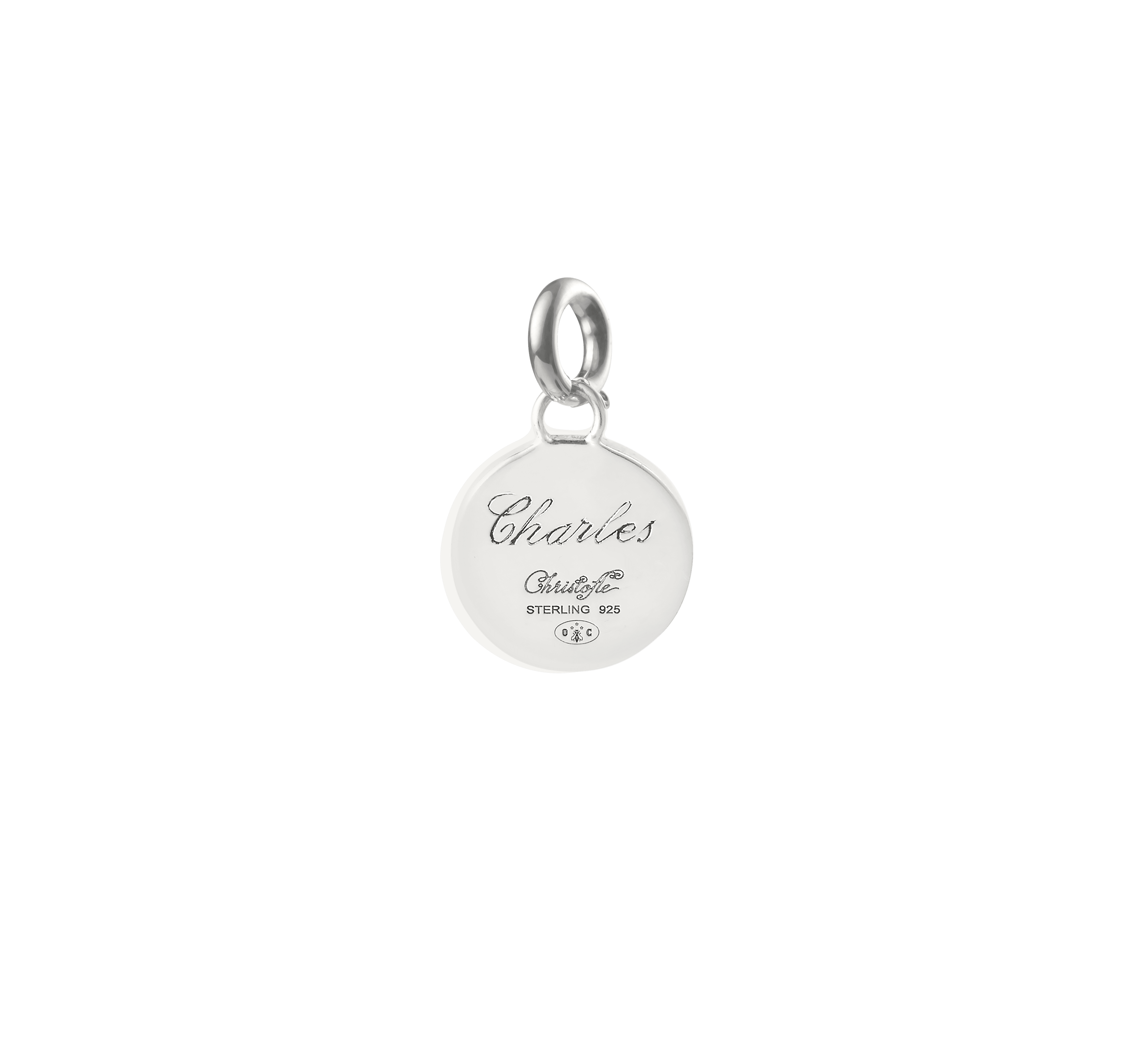 christofle médaille en argent massif - patte de lion 3