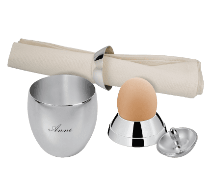 christofle birth egg oeuf  silver plated 1