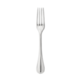 christofle standard dinner fork perles  silver plated 1
