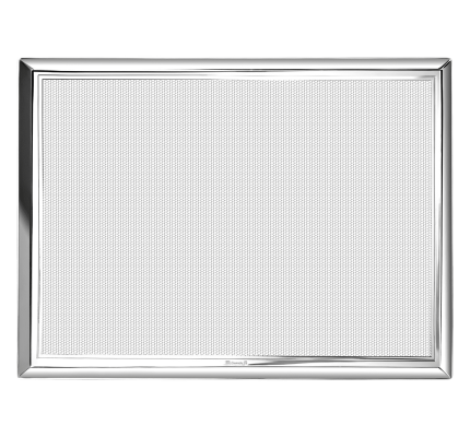 Silver-Plated Rectangular Documents Tray - 34 x 25 cm