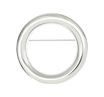 christofle brooch idole de christofle  sterling silver 1