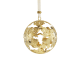 christofle silver-plated christmas ornament 2024 edition - gold 0