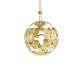 christofle silver-plated christmas ornament 2024 edition - gold 0