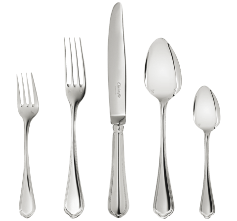 Individual place settings (5 pieces) Spatours  Silver plated