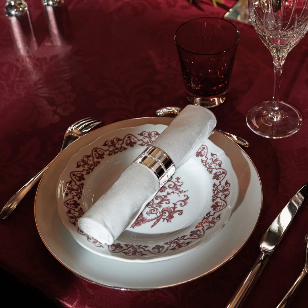 Table de Noël Christofle
