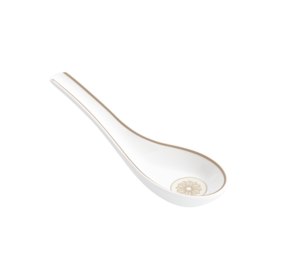 christofle porcelain chinese spoon platinum finish 0