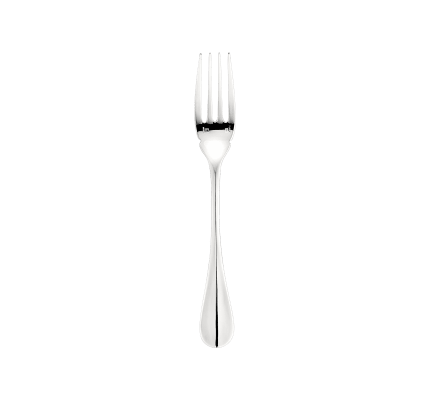 christofle salad fork fidelio  silver plated 2