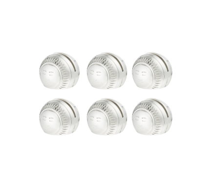 Silver-Plated Set of 6 Place Card Holders