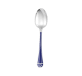 christofle silver-plated table spoon - marbled blue 0