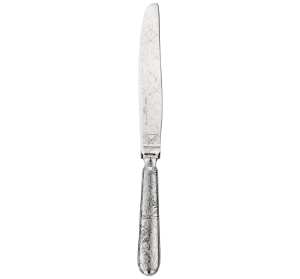 christofle couteau de table en argent massif 1