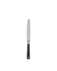 Silver-plated Dessert Knife - Talisman Black