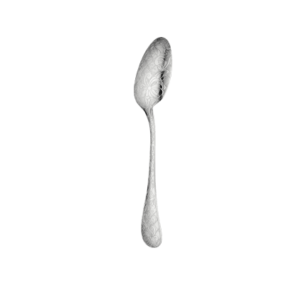 christofle dessert spoon jardin d'eden  sterling silver 1