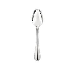 christofle after dinner teaspoon perles 2  stainless steel 1