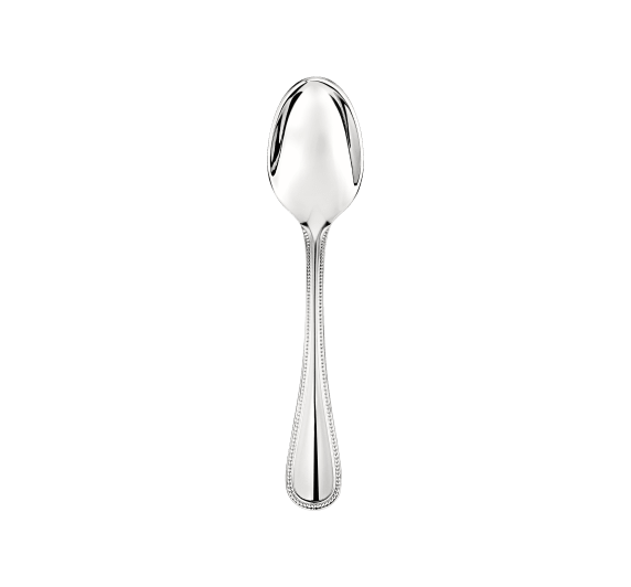 christofle after dinner teaspoon perles 2  stainless steel 1
