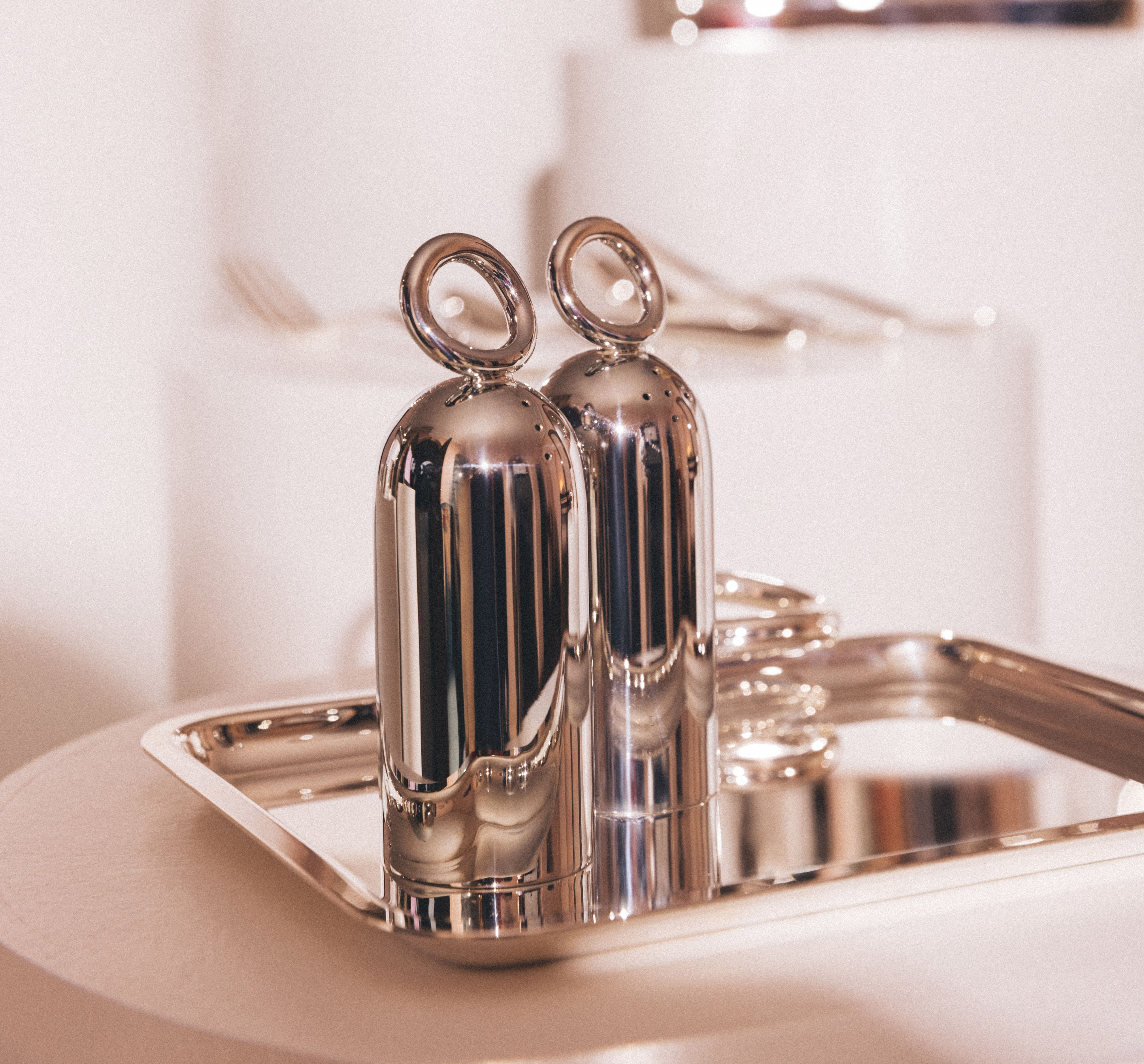 christofle silver plated salt and pepper shakers 3