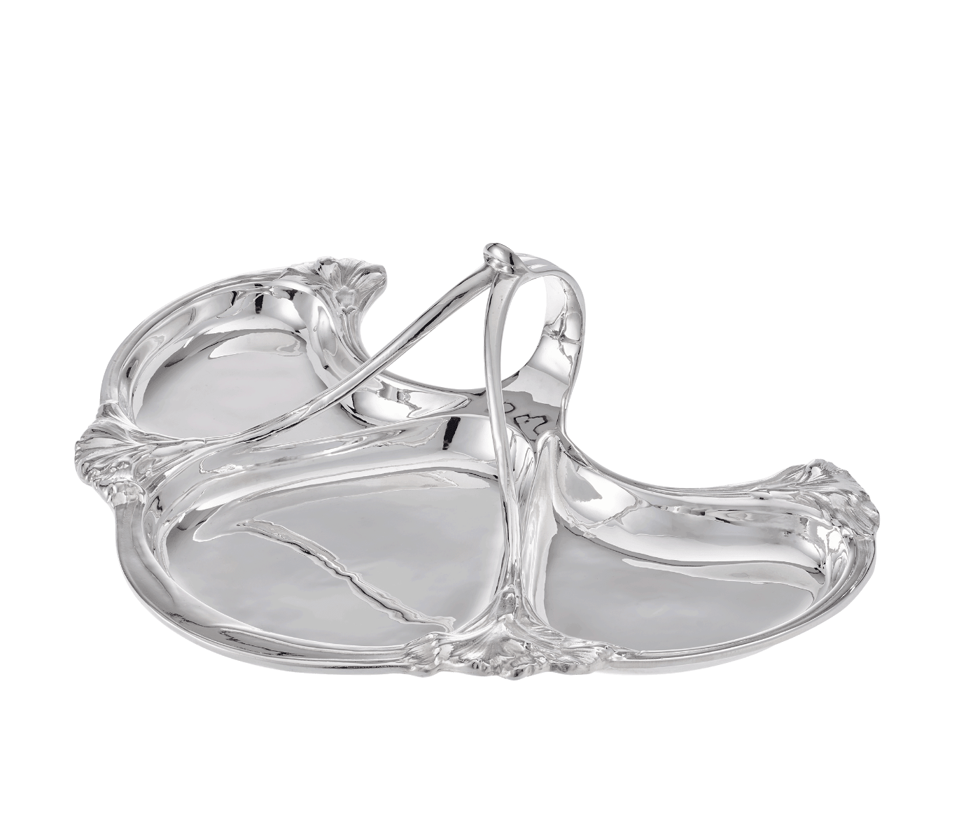 christofle silver-plated carnation server 1