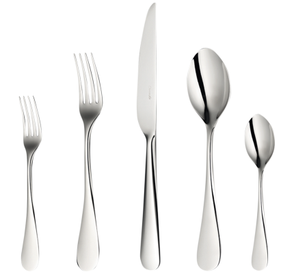 christofle individual place settings (5 pieces) origine  stainless stee 1