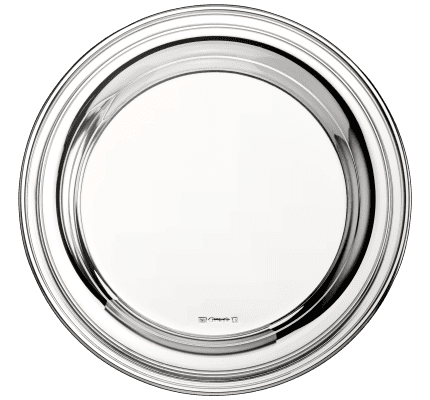 christofle Carafe tray Albi  Silver plated
