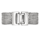christofle multi row small bracelet madison style  sterling silver 1