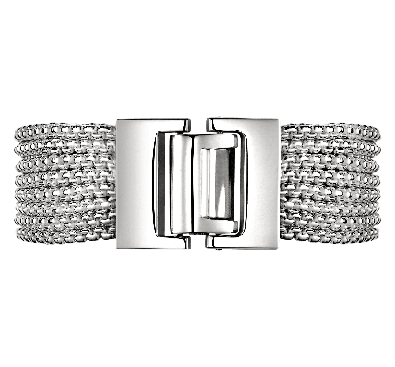 christofle bracelet multi-rangs en argent massif 1