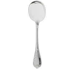 christofle cream soup spoon marly  silver plated 1