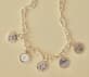 christofle sterling silver medal - ondulations 14