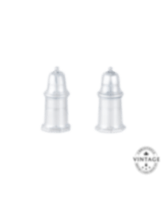 Salt and Pepper Shakers, Silwervare - Vintage