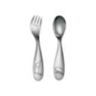 Flatware set for baby (2 pieces) Savane  Silver plated