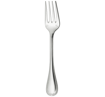 christofle salad fork malmaison  silver plated 0