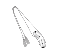 christofle sterling silver necklace lipstick box 0