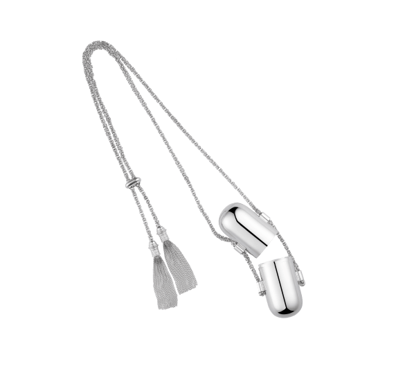 christofle sterling silver necklace lipstick box 0