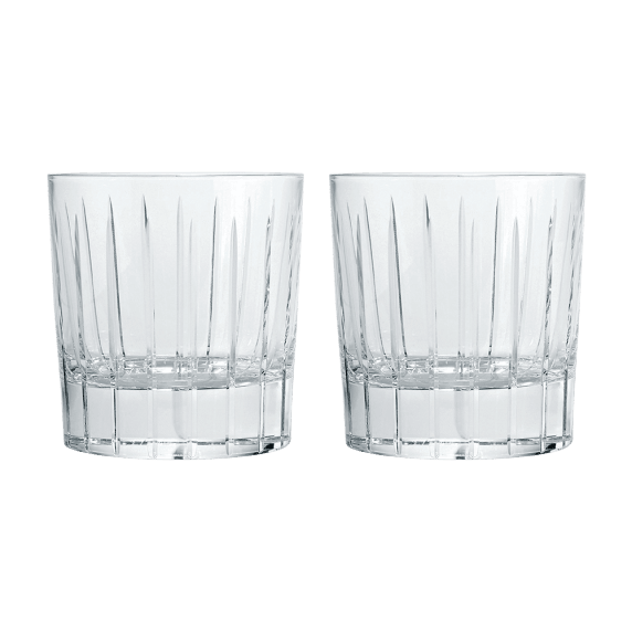 christofle set of 2 double old fashioned glasses 0