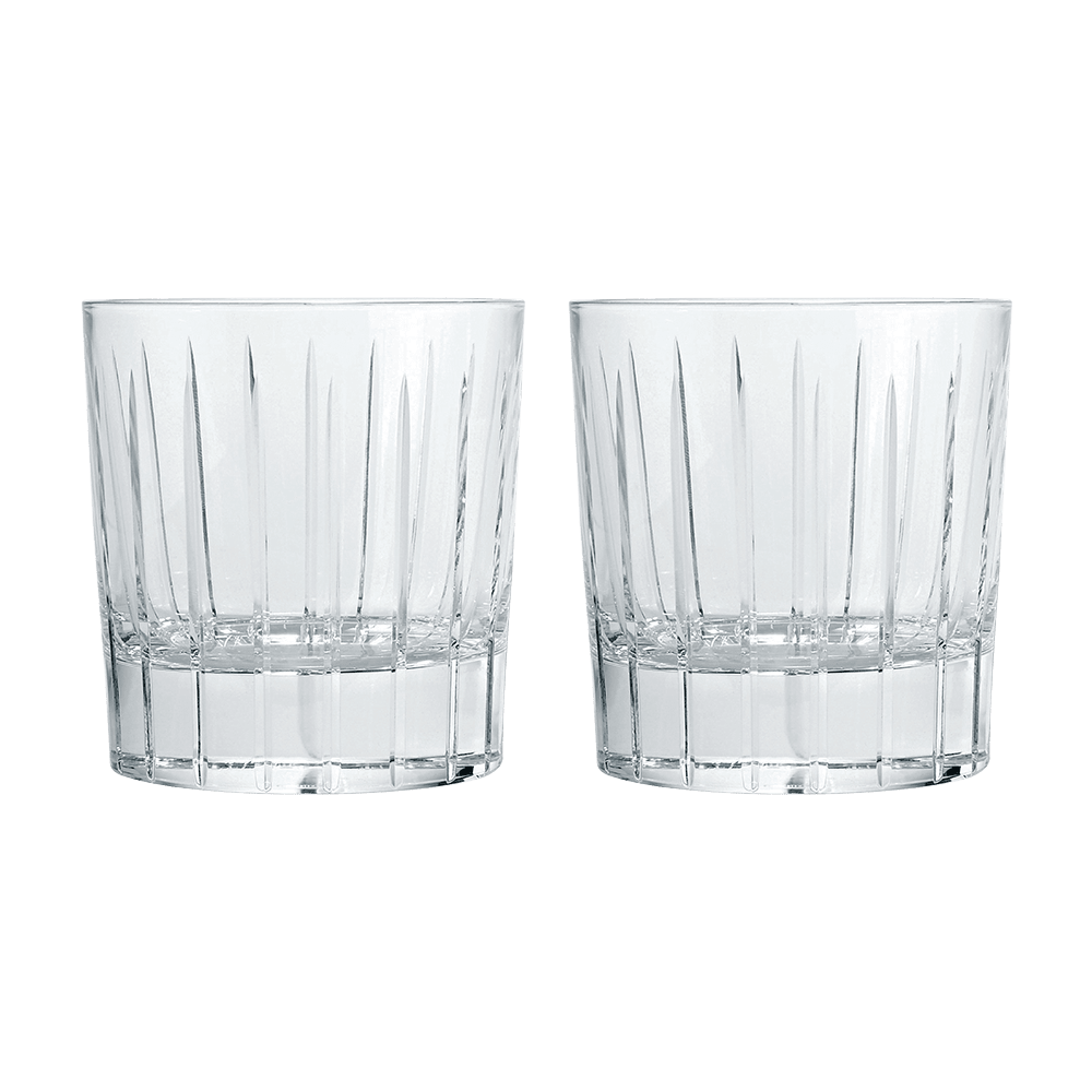 christofle set of 2 double old fashioned glasses 0