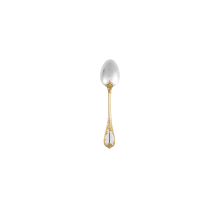 christofle partially gilded silver plated after dinner teaspoon 2