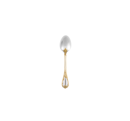 christofle partially gilded silver plated after dinner teaspoon 2