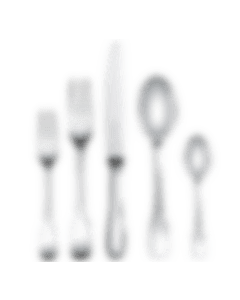 christofle individual place settings (5 pieces) cluny sterling silver 2
