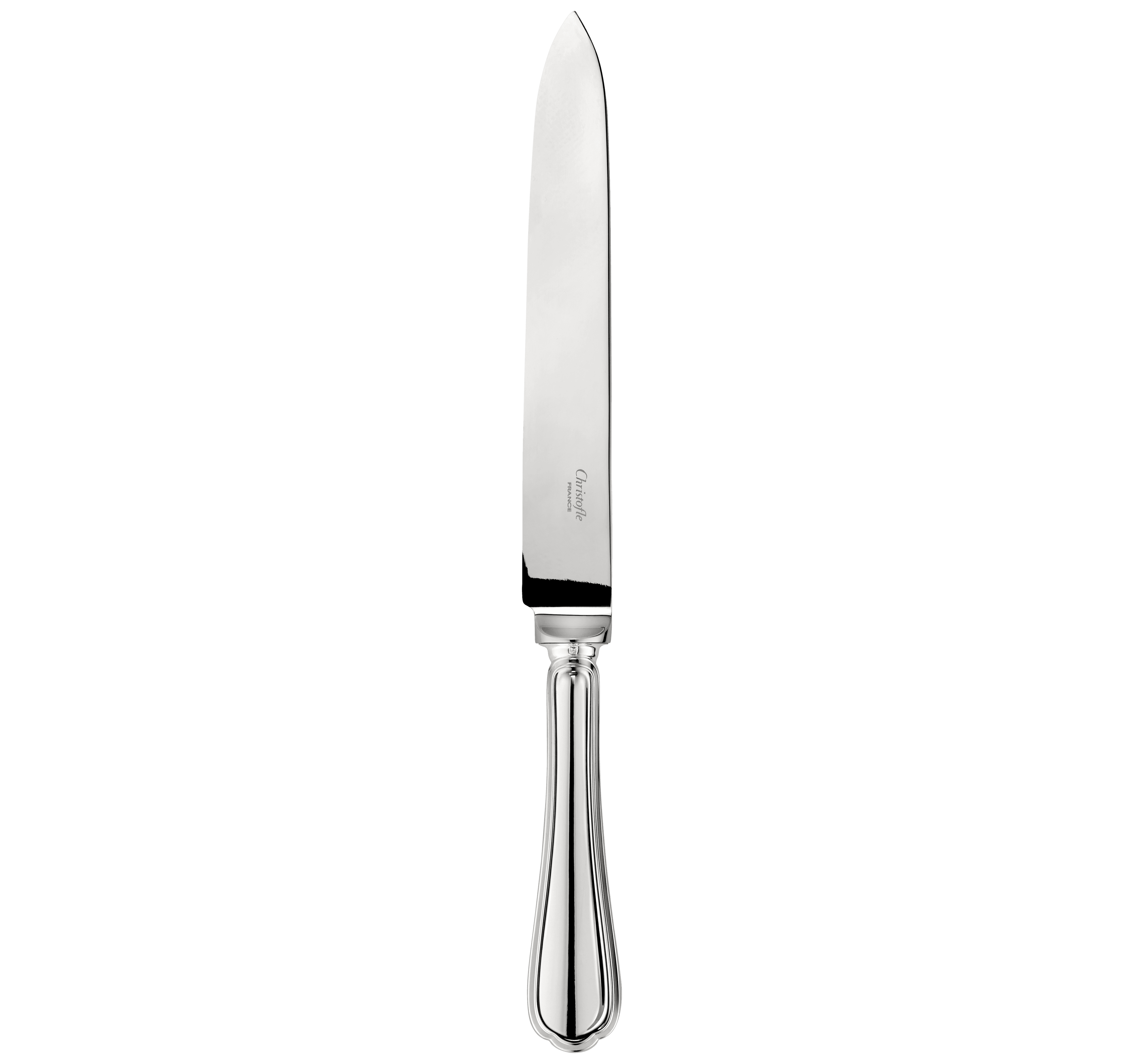 christofle couteau à découper en métal argenté 1