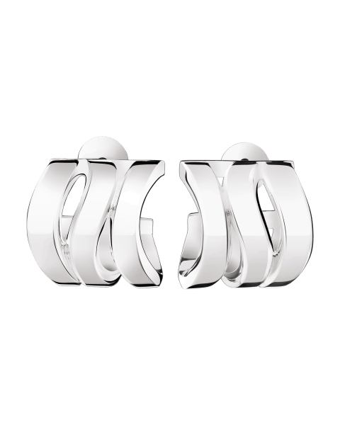 Mini hoop earrings Rivage  Sterling silver