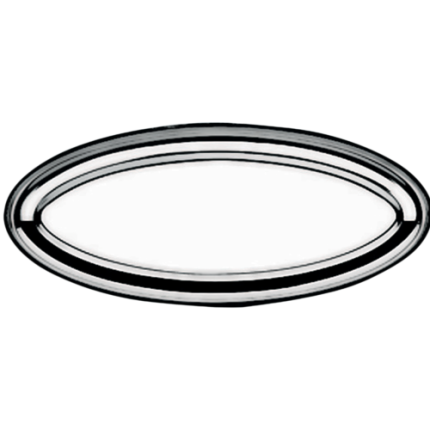 Fish platter Malmaison Silver plated