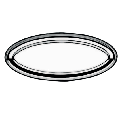 Silver-Plated Fish Serving Platter