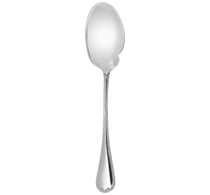 christofle sauce spoon  rubans  silver plated 1