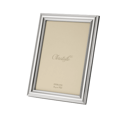 christofle sterling silver picture frame - for 13 x 18 cm photos 0