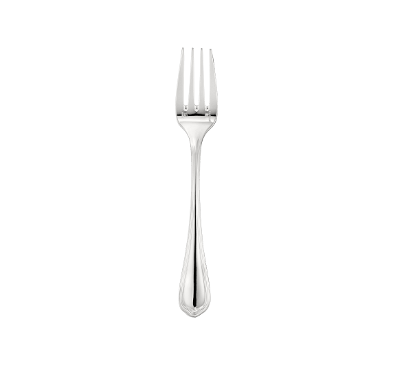 christofle salad fork spatours  silver plated 1